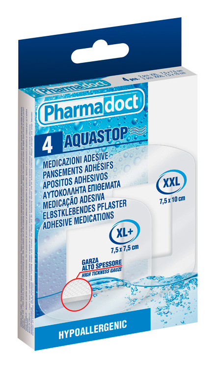 PHARMADOCT - AquaStop náplast 4ks, velká