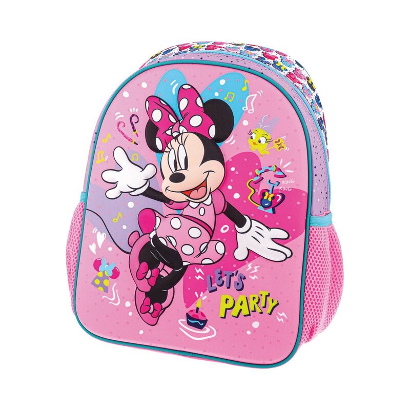 PLAY BAG - Dětský batoh TICO 3D - let's party, Minnie Mouse
