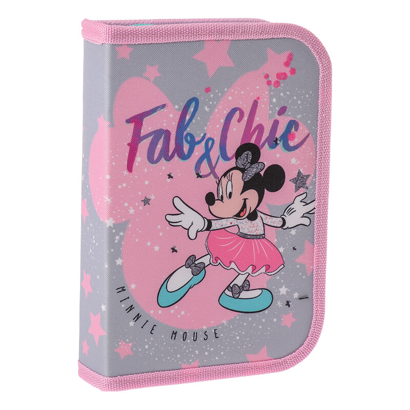 PLAY BAG - Penál 1-patrový plný - Minnie Mouse FAB & CHICK