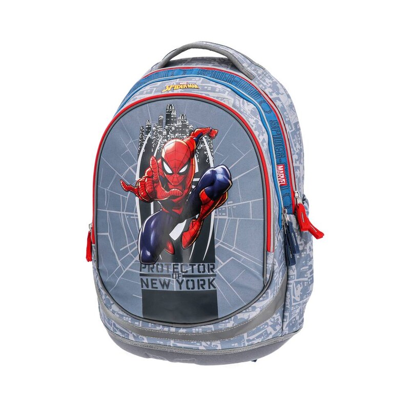 PLAY BAG - Školní batoh SEVEN anatomický - Spider Man