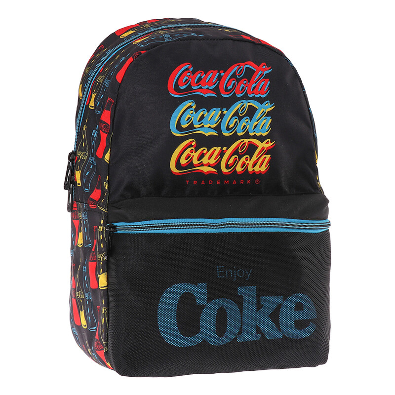 PLAY BAG - Školní batoh XPACK - Coca Cola ENJOY COKE