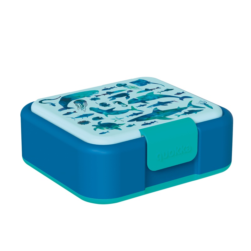 QUOKKA - Twist, Dělený plastový box na jídlo SEA ANIMALS, 40254