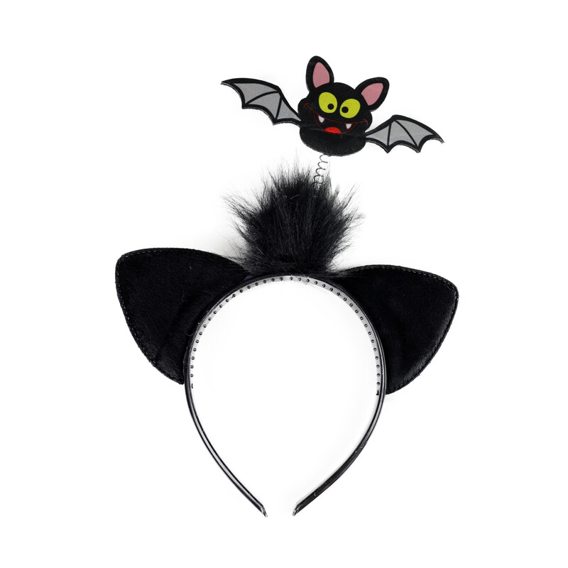 RAPPA - Dětská čelenka netopýr s ušima