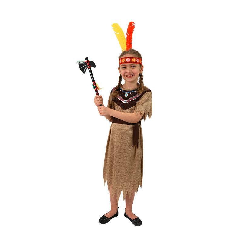 RAPPA - Dětský kostým indiánka s páskem (M) e-obal
