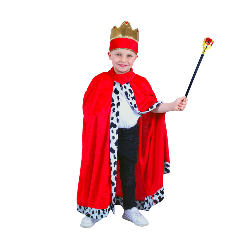 RAPPA - Dětský kostým královský plášť