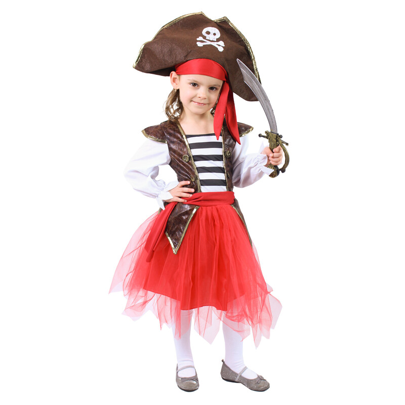 RAPPA - Dětský kostým pirátka (S) e-obal