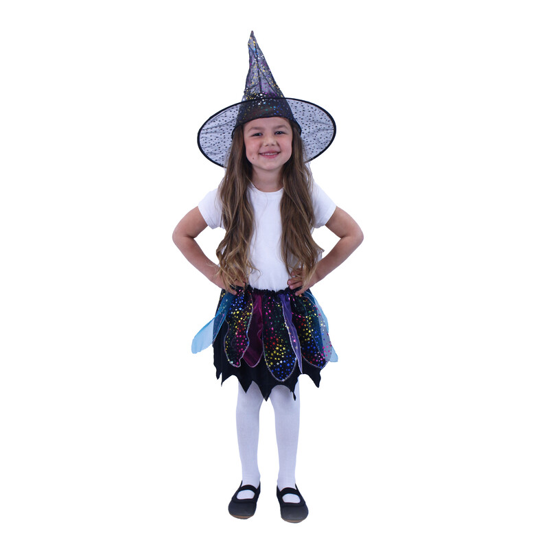 RAPPA - Dětský kostým tutu sukně s hvězdičkami