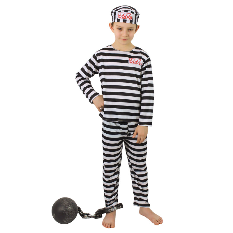 RAPPA - Dětský kostým vězeň (S) e-obal