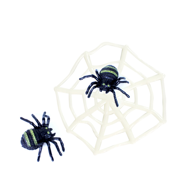 RAPPA - Pavučina s pavouky - dekorace na Halloween