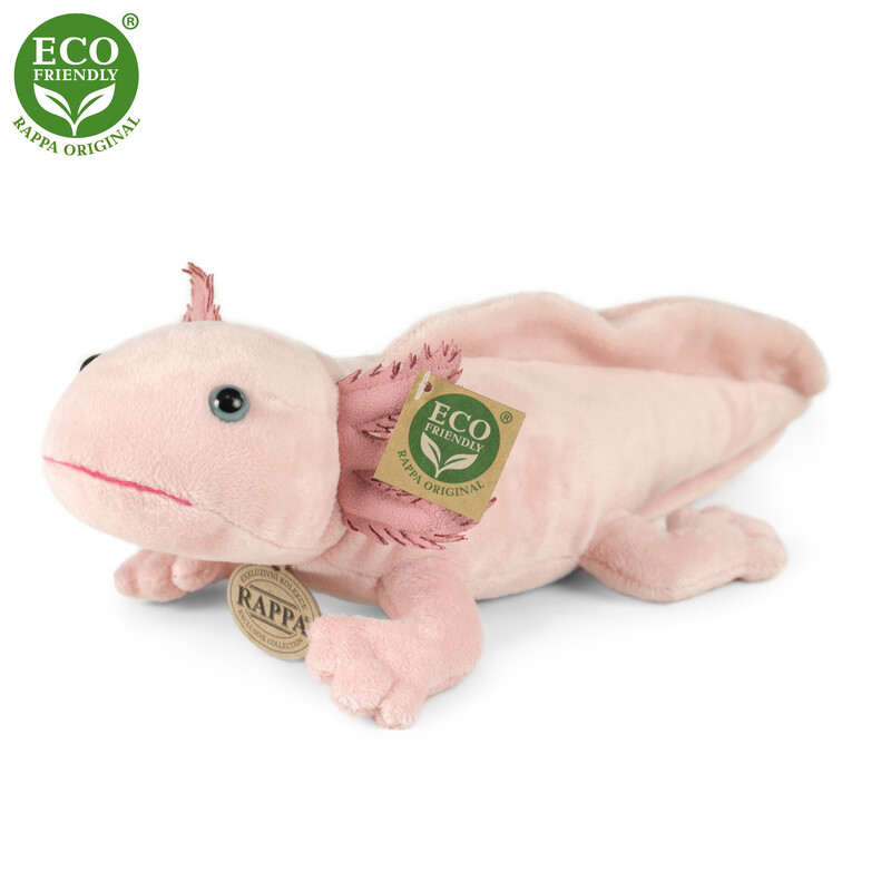 RAPPA - Plyšový axolotl 33 cm ECO-FRIENDLY