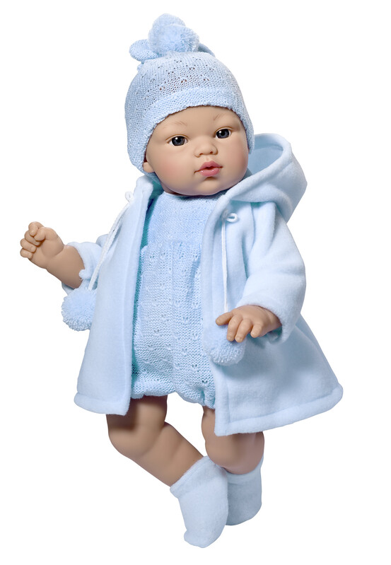 RAPPA - Realistická panenka od Asivil ze Španělska chlapeček Koke 36 cm