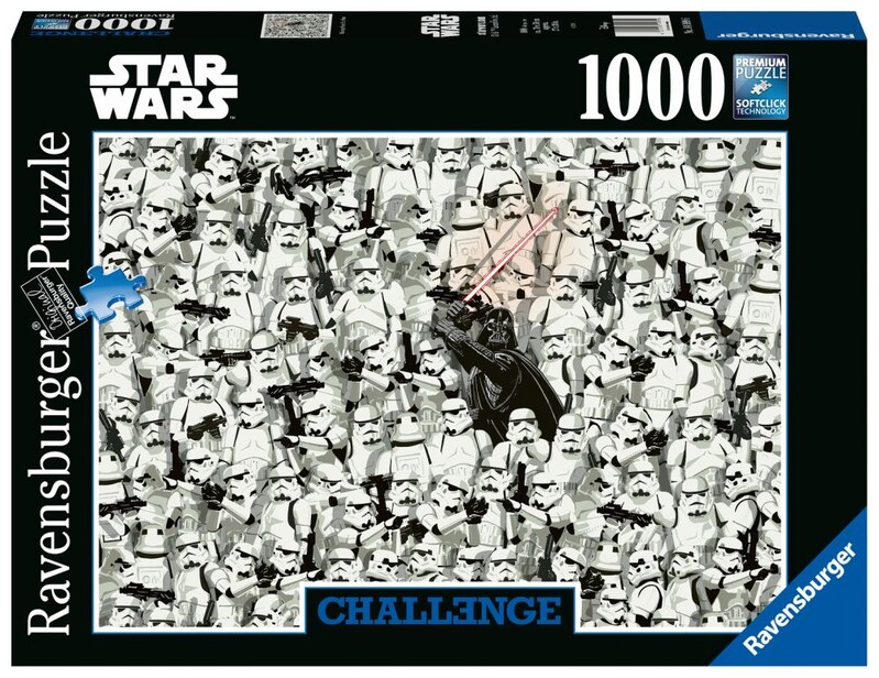 RAVENSBURGER - Challenge Puzzle: Star Wars 1000 dílků