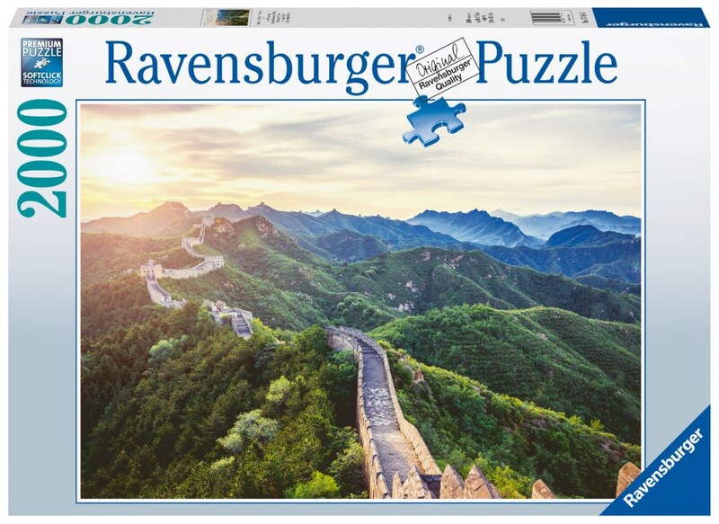 RAVENSBURGER - Čínská zeď ve sluneční záři 2000 dílků