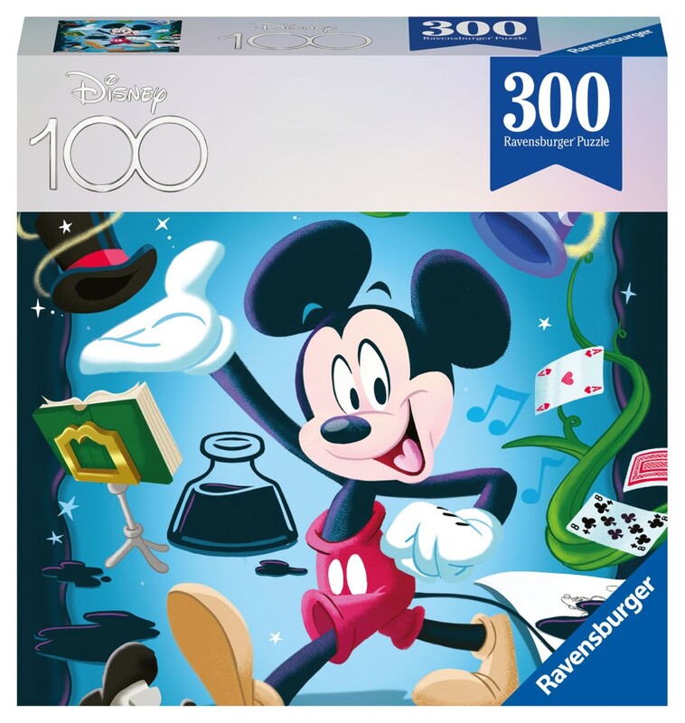 RAVENSBURGER - Disney 100 let: mickey 300 dílků