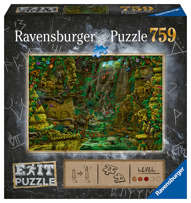 RAVENSBURGER - Exit Puzzle: Chrám v Ankor 759 dílků