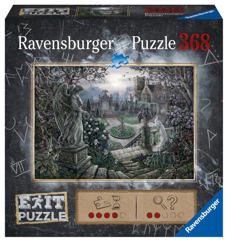 RAVENSBURGER - Exit Puzzle: Zámecká zahrada 368 dílků