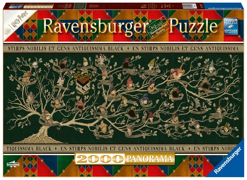 RAVENSBURGER - Harry Potter: Rodokmen 2000 dílků Panorama