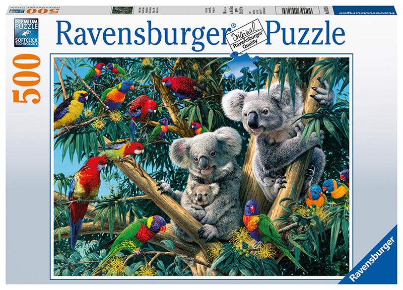 RAVENSBURGER - Koaly na stromě 500 dílků