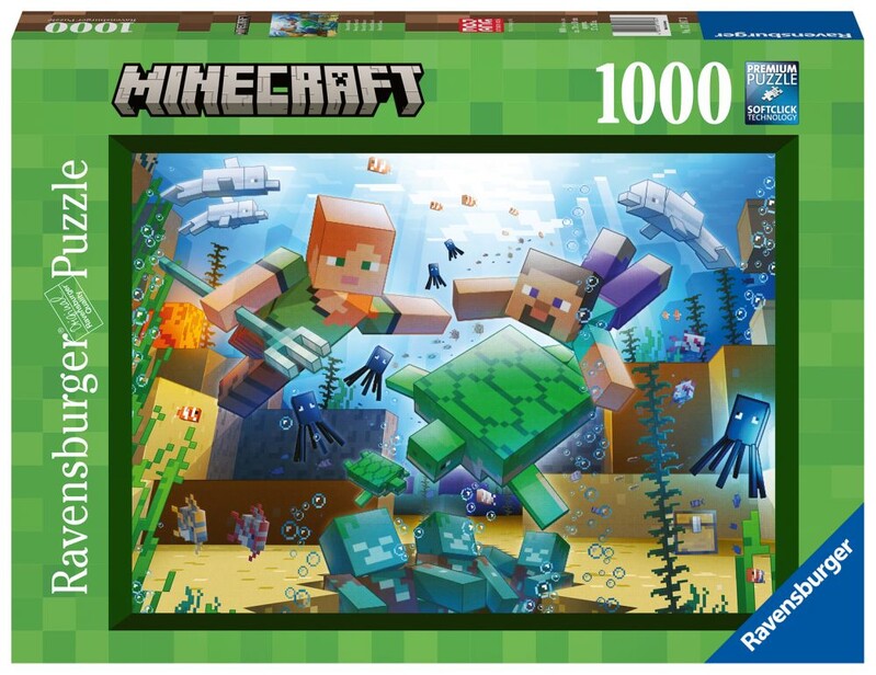 RAVENSBURGER - Minecraft 1000 dílků