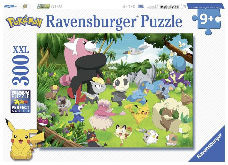 RAVENSBURGER - Rozdovádění Pokémoni 300 dílků