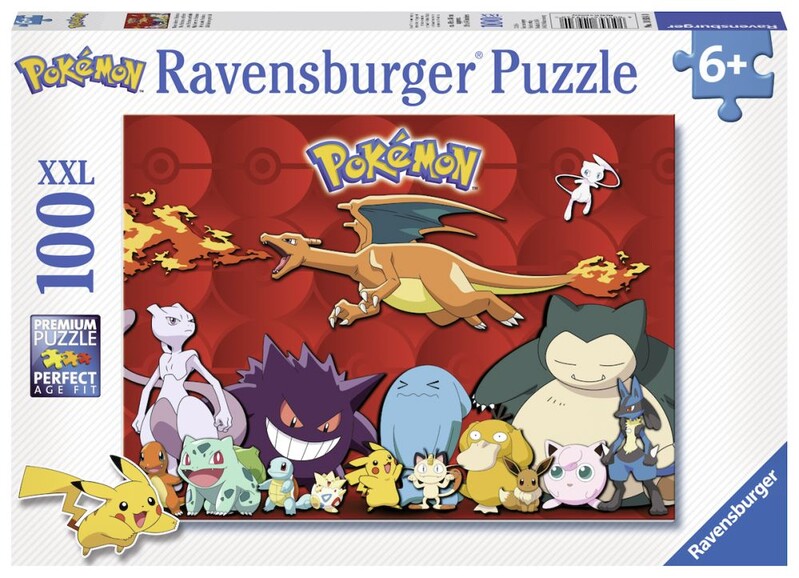 RAVENSBURGER - Pokémon 100 dílků