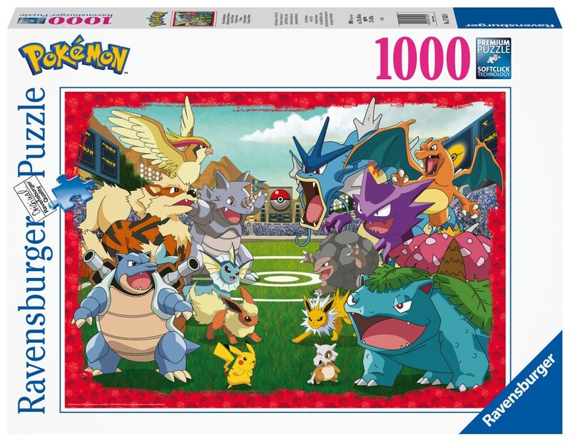 RAVENSBURGER - Pokémon: poměr síly 1000 dílků
