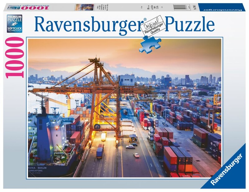 RAVENSBURGER - Přístav Hamburg 1000 dílků