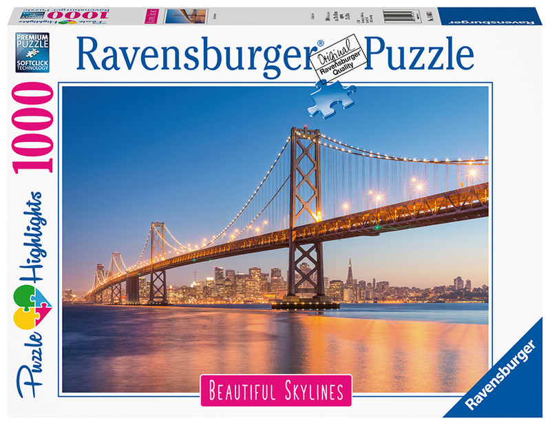 RAVENSBURGER - San Francisco 1000 dílků