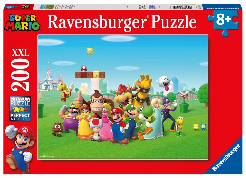 RAVENSBURGER - Super Mario 200 dílků