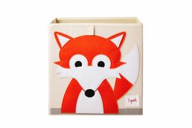 3 SPROUTS - Úložný box Fox Orange