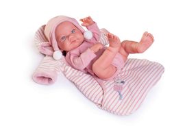 ANTONIO JUAN - 50279 NICA -realistická panenka miminko s celovinylovým tělem - 42 cm