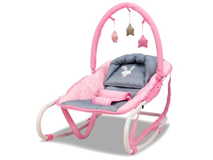 ASALVO - BABY křesílko rabbit pink