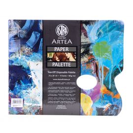 ASTRA - ARTEA Papírová paleta na míchání barev, 25x30cm, 10ks, 325122002
