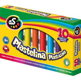 ASTRA - AS Školní plastelína 10 barev, 303219002