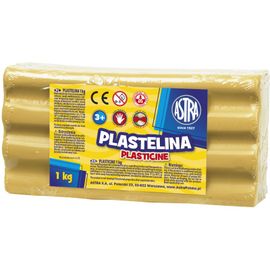 ASTRA - Plastelína 1kg hnědobéžová, 303111020