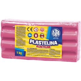 ASTRA - Plastelína 1kg Růžová světla, 303111007