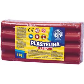ASTRA - Plastelína 1kg Růžová tmavá, 303111008