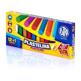 ASTRA - Plastelína základní 12 barev + 1 grátis, 303115007