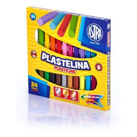 ASTRA - Plastelína základní 24 barev, 303110001