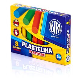 ASTRA - Plastelína základní 8 barev, 83814902