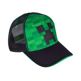 ASTRA - Kšiltovka Minecraft Creeper - zelená