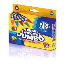 ASTRA - Voskové barvičky Jumbo 24ks, 316118006
