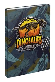 BAAGL - Desky na školní sešity A4 Dinosaurs World