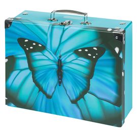 BAAGL - Skládací školní kufřík Butterfly s kováním