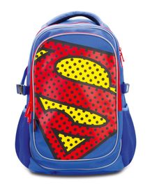 BAAGL - Školní batoh s pončem Superman – POP