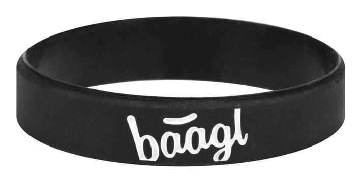 BAAGL - Svítící náramek Logo černý