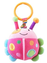 BABY MIX - Dětská plyšová hračka s vibrací beruška
