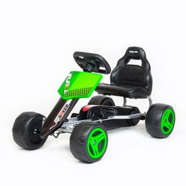 BABY MIX - Dětská šlapací motokára Go-kart Speedy zelená