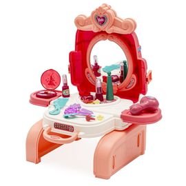 BABY MIX - Dívčí přenosný kosmetický salon 3 v 1 batoh