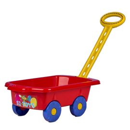 BAYO - Dětský vozík Vlečka 45 cm červený